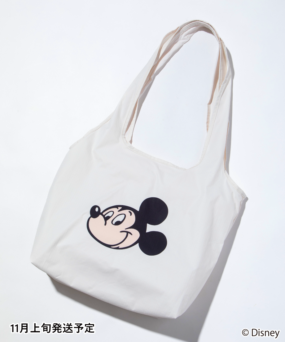 wcj　ミッキー Disney / FACE DESIGN TOTE BAG(ミッキー)【WCJ-GC-055R