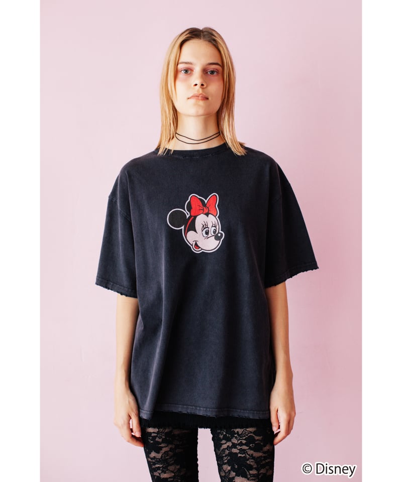 Disney / OVER DYE SS TEE（ミニー）【WCJ】 Disney / OVER DYE SS TEE（ミニー）【WCJ-GC-027WHT02】※