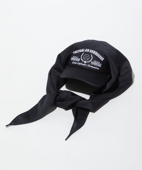 スカーフキャップ【WCJ-SM-063BLK】