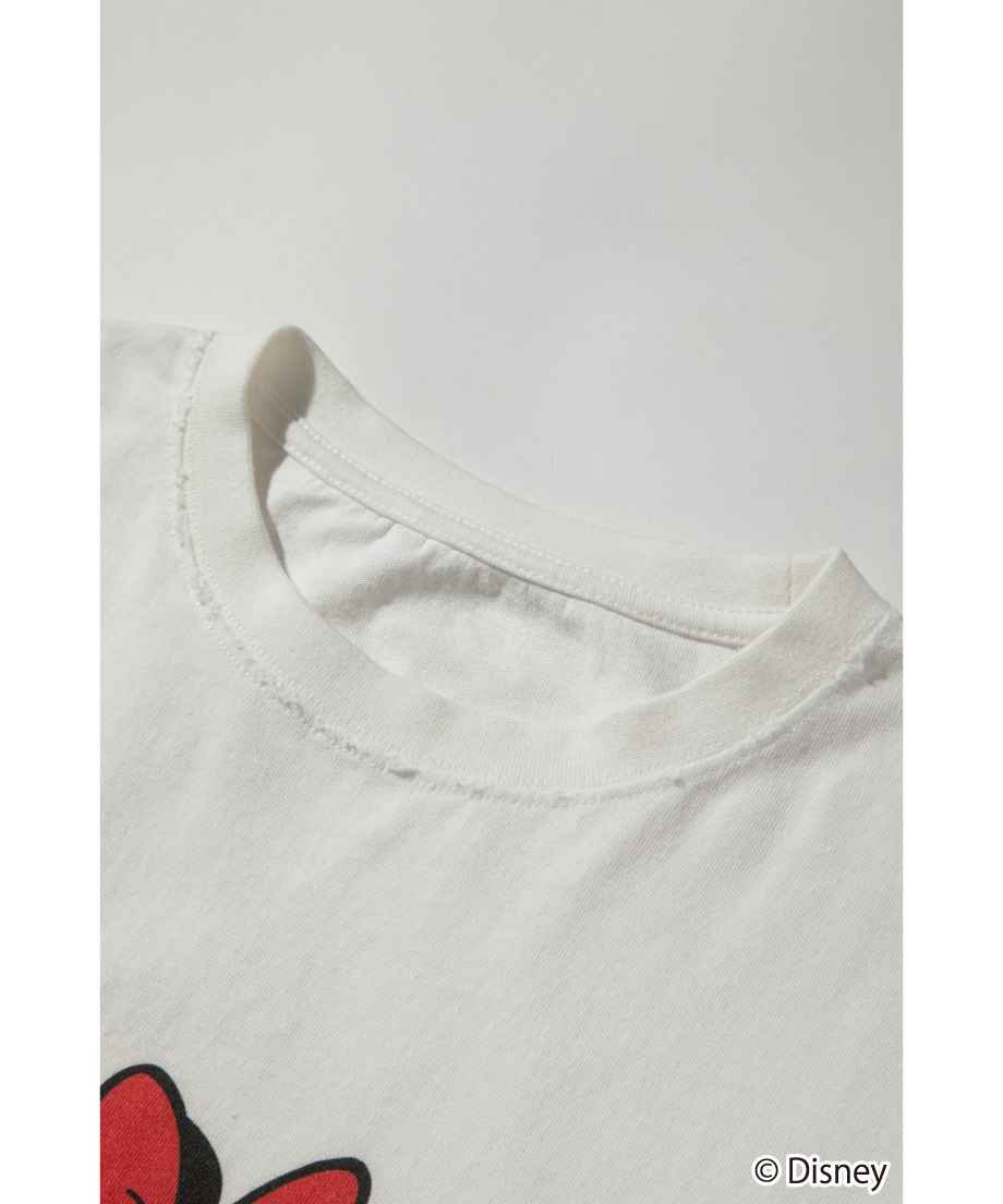 Disney / OVER DYE SS TEE（ミニー）【WCJ-GC-027WHT02】※
