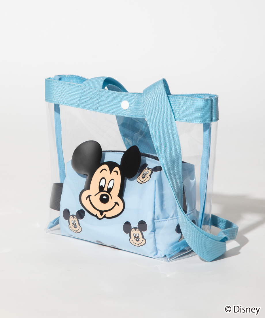 Disney / PVC TOTE BAG(ミッキー)【WCJ-TD-008SAX01】 |