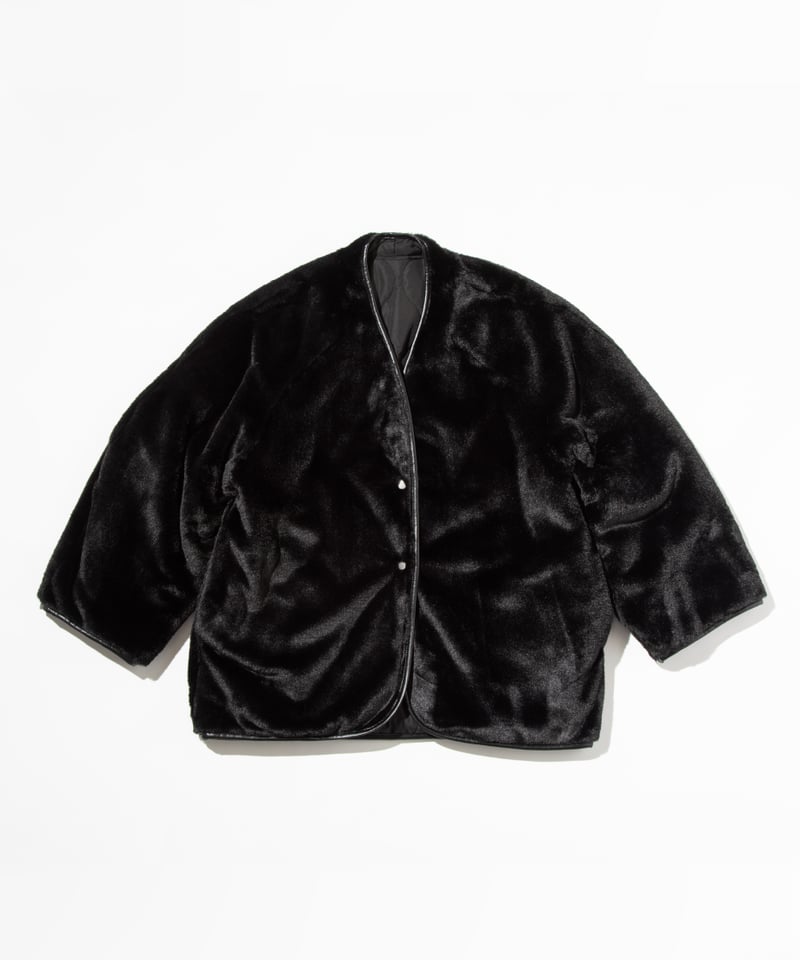 ひょうたんキルトリバーシブルコート【WCJ-JF-064BLK-BLK】 | WCJ OFFI