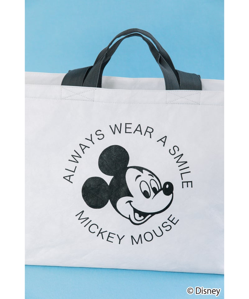 Disney / PAPER TOTE BAG（ミッキー）【WCJ-GC-006WH】 | W