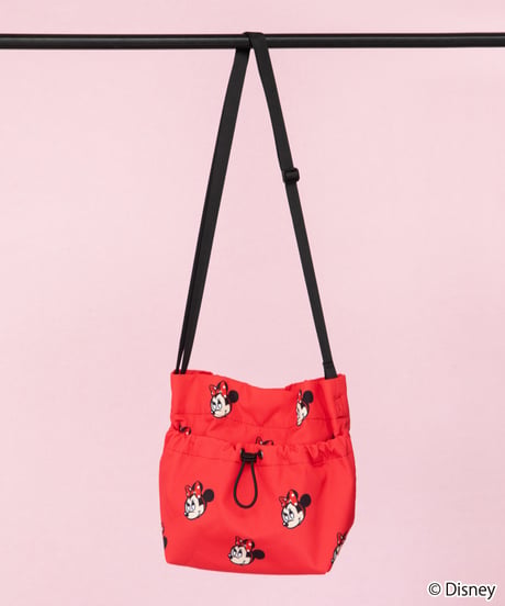 【撥水】Disney / SHOULDER BAG（S）(ミニー)【WCJ-TD-033RED02】