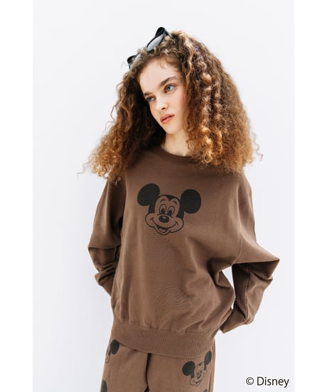 Disney / SWEAT TOP(ミッキー)【WCJ-NA-049BRN01】