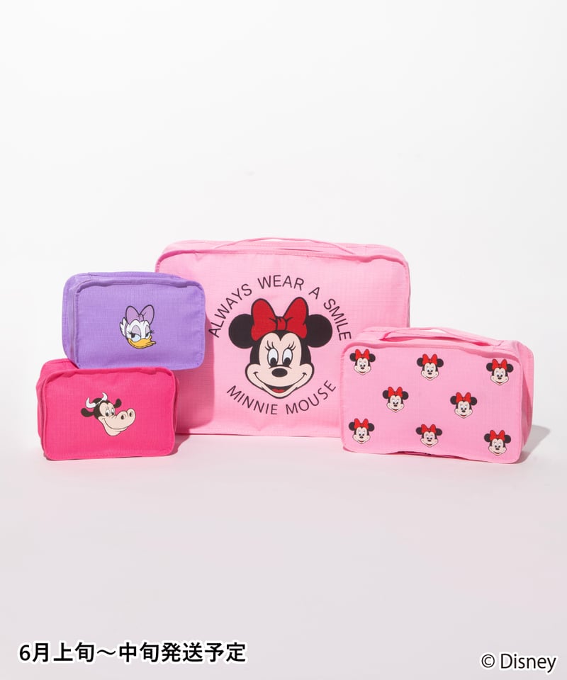 WCJ Disney トラベルポーチ 4点セット×2 あったまっ ミニー ミッキー WCJ Disney トラベルポーチ 4点セット×2 あったまっ ミニー ミッキー
