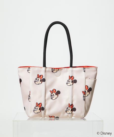 【撥水】Disney / REVERSIBLE TOTE BAG(S)(ミニー)【WCJ-TD-013RED-BEG02】