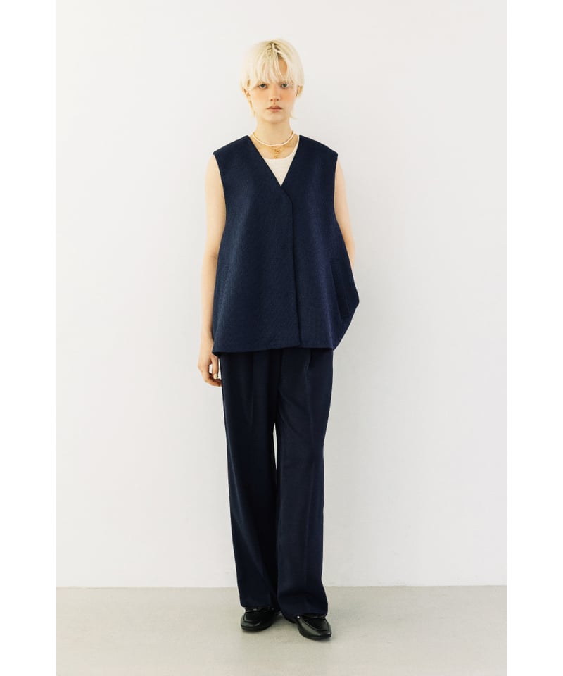 速乾】【防シワ】センタープレスタックパンツ【WCJ-TC-147NAV】※3月