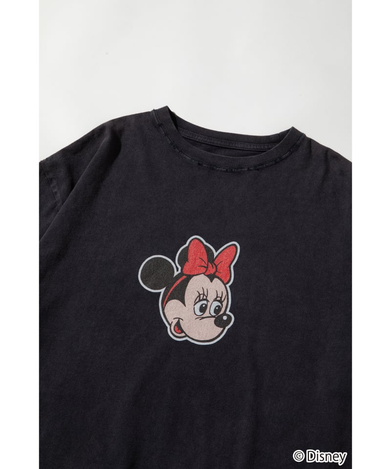 Disney / OVER DYE SS TEE(ミニー)【WCJ-GC-027BLK02】 Disney / OVER DYE SS TEE(ミニー)【WCJ-GC-027BLK02】