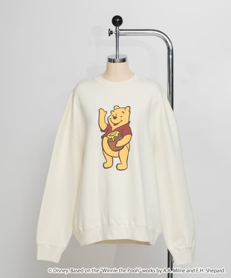Disney / BIG SWEAT TOP(プーさん)【WCJ-NA-041IVO09】