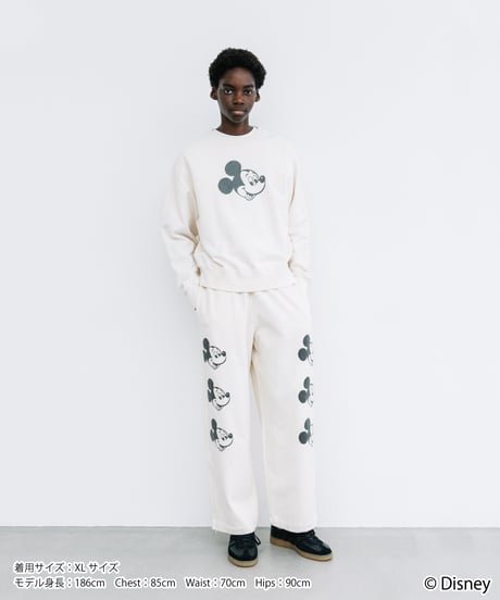 Disney / SWEAT PANTS(ミッキー)【WCJ-NA-022WH】