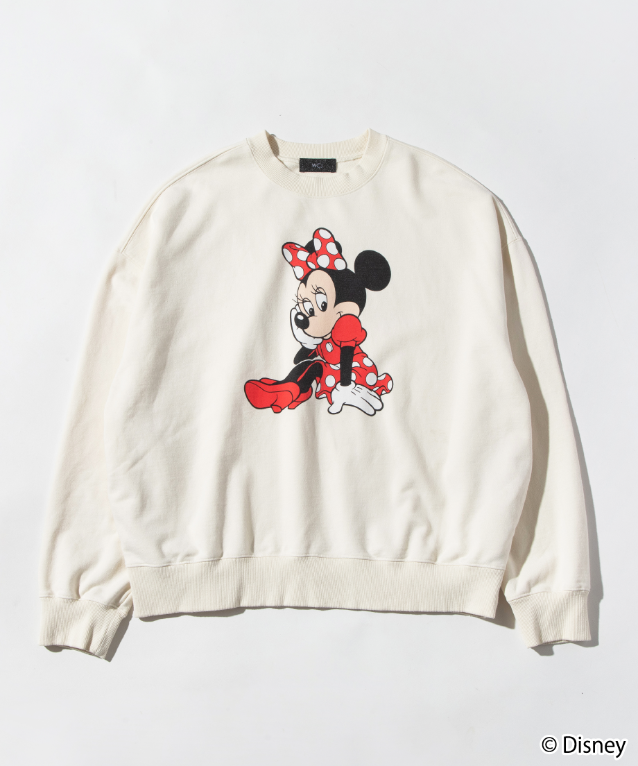 Disney / MINNIE SWEAT TOP【WCJ-TD-021IVO】 | WCJ
