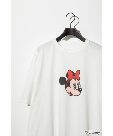 Disney / OVER DYE SS TEE（ミニー）【WCJ-GC-027WHT02】