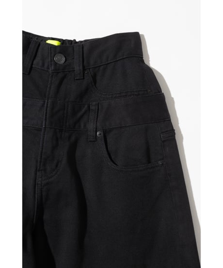 レイヤードパンツ【WCJ-GM-026BLK】