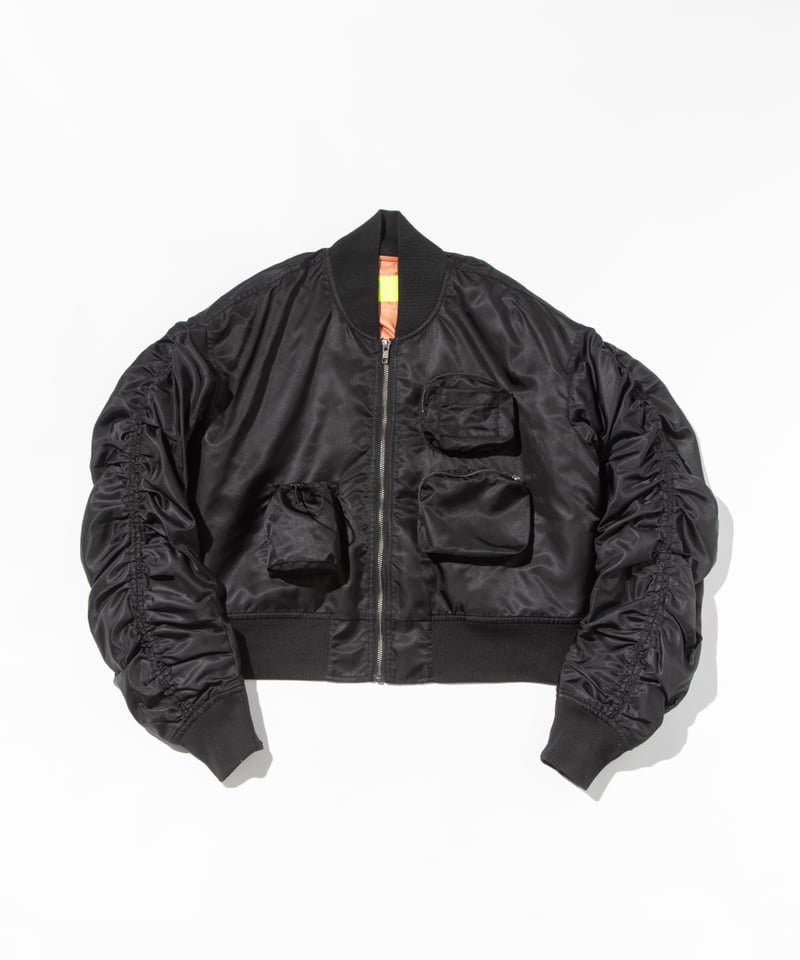 ポケット付きMA-1【WCJ-AB-079BK】 | WCJ OFFICIAL WEB STORE｜MA-1