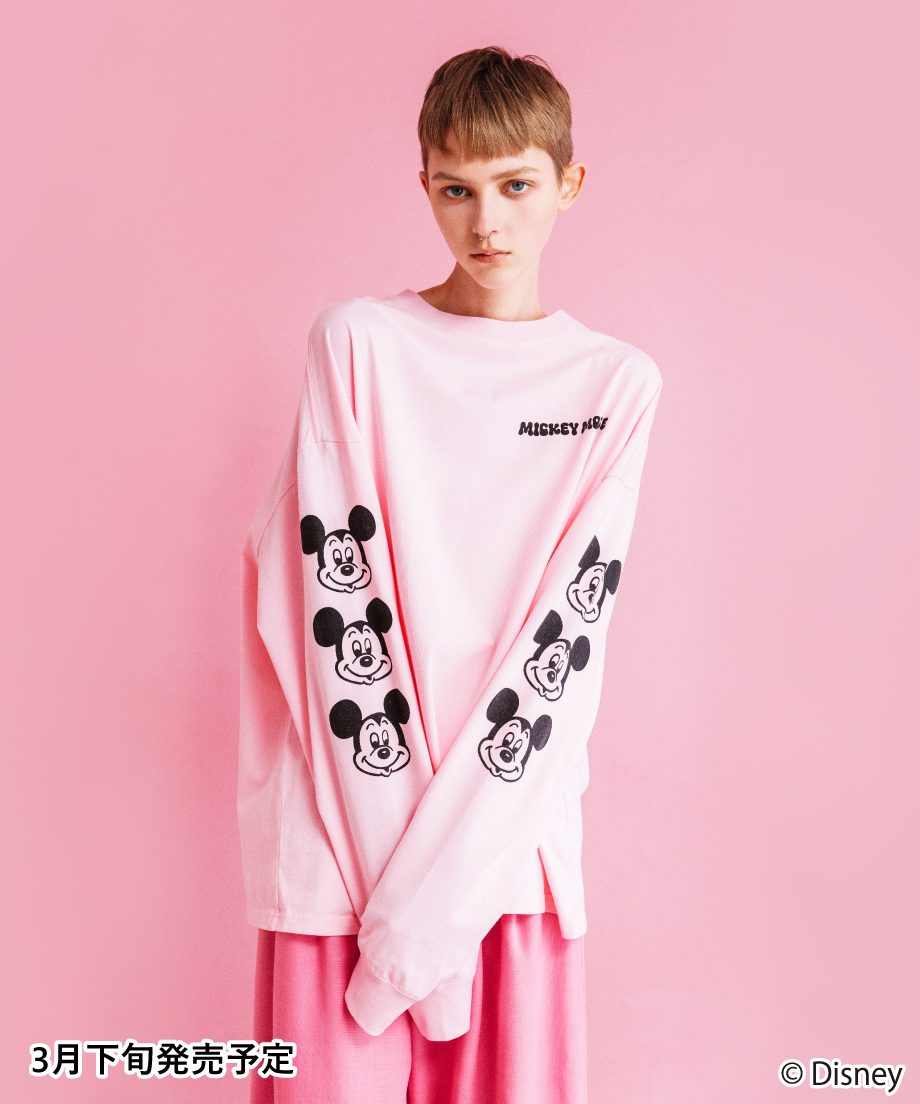 Disney / I LOVE LS TEE【WCJ-TD-049PNK】※3月下旬発売予定