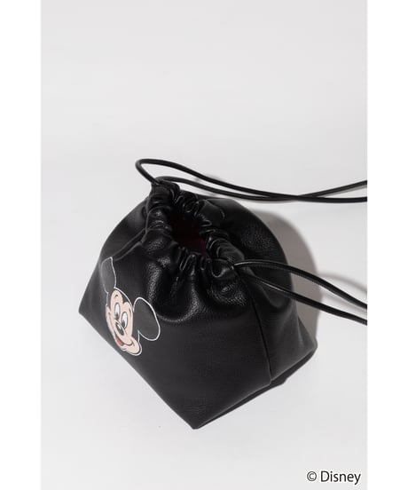 Disney / DRAWSTRING BAG(ミッキー)【WCJ-TD-052BLK01A】※7月下旬発送予定