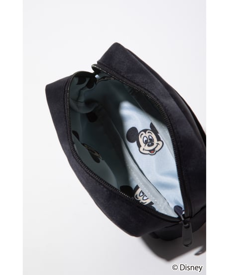 【撥水】Disney / POUCH(ミッキー)【WCJ-TD-014BLK-SAX01】