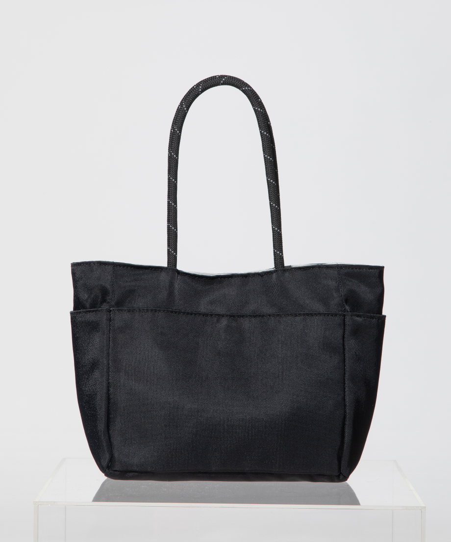 撥水】リバーシブルトートバッグ（S）【WCJ-TB-016BLK-GRY