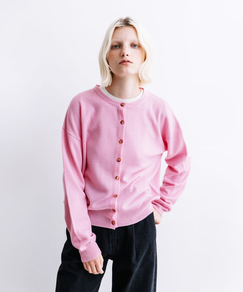 新品未使用タグ付き】room306 ニットカーディガン ネイビー room306