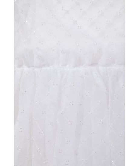 ビーズチュールTOPS【WCJ-PP-104WHT】