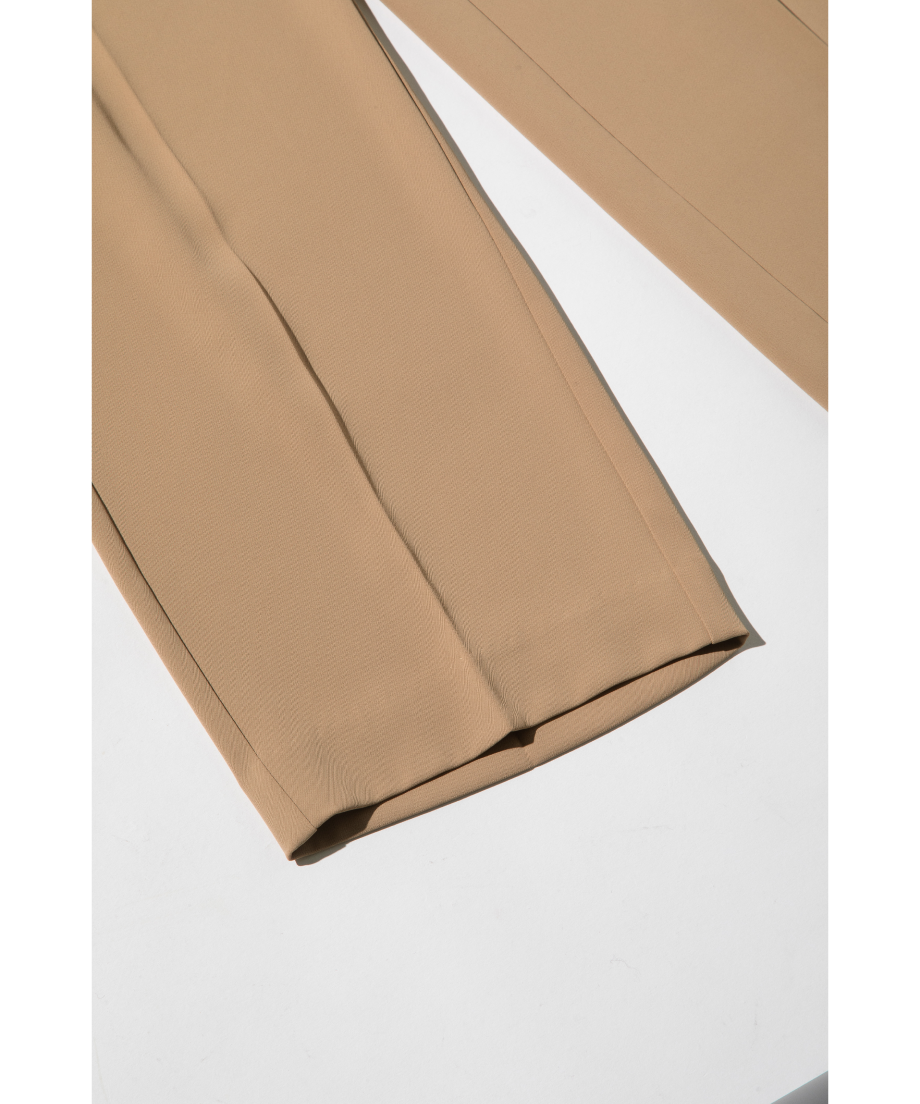 ベルト付きワイドセンタープレスパンツ【WCJ-TA-002BEG】 | WCJ