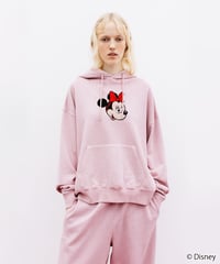 Disney / SWEAT HOODIE(ミニー)【WCJ-NA-052PNK02】