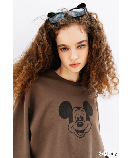 Disney / SWEAT TOP(ミッキー)【WCJ-NA-049BRN01】