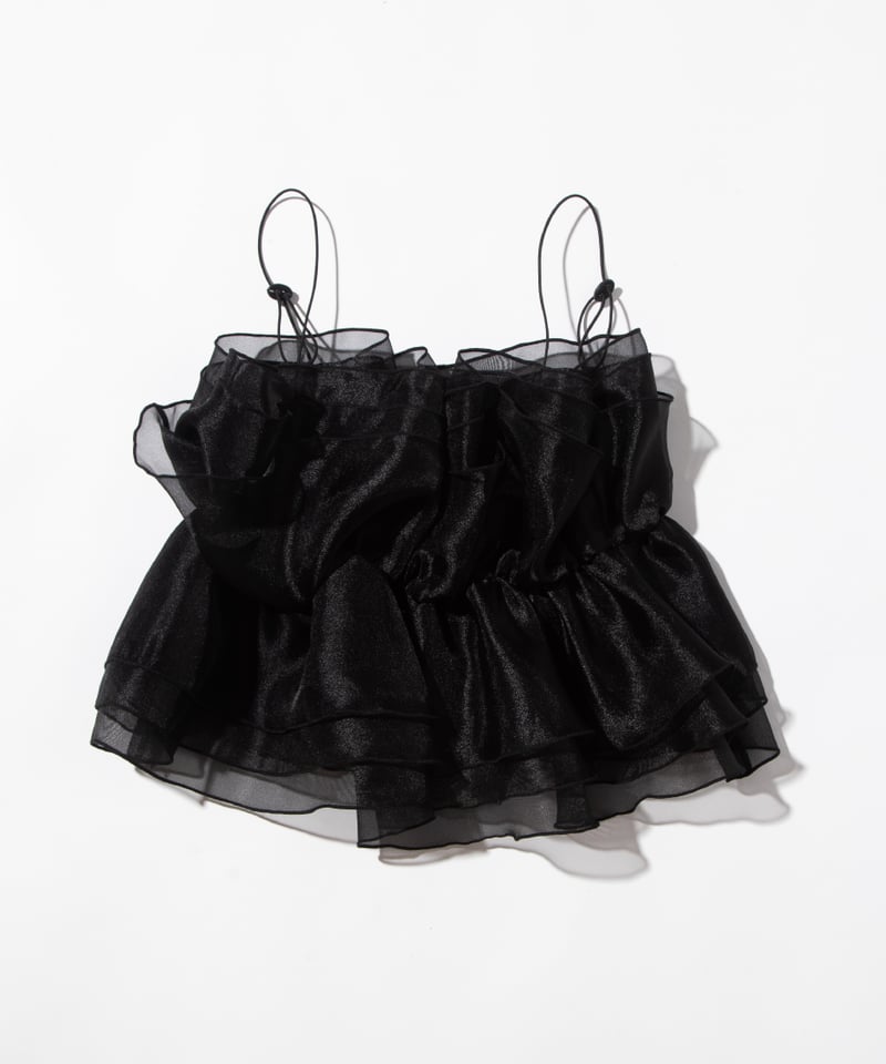 WCJ フリルキャミ フリルキャミ【WCJ-PP-110BLK】 | WCJ OFFICIAL WEB STORE