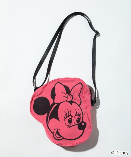 Disney / FACE DESIGN SHOULDER BAG（S）(ミニー)【WCJ-GC-057RED02】