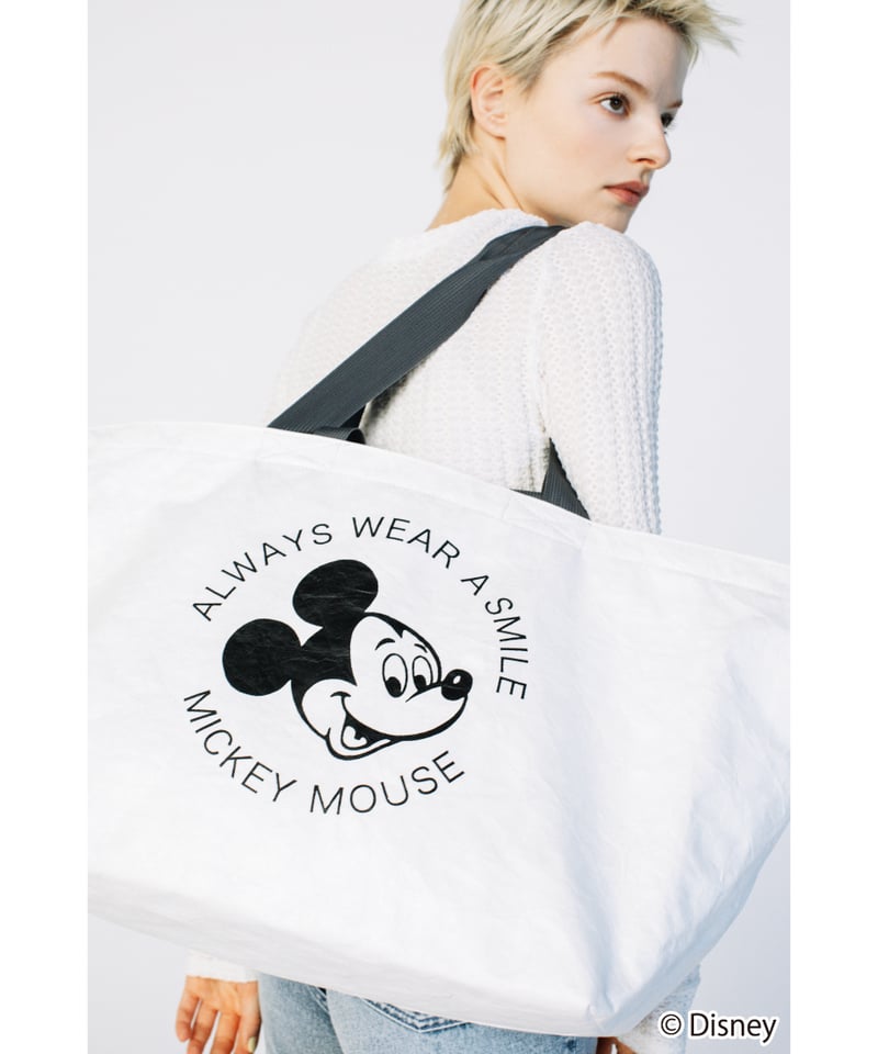 Disney / PAPER TOTE BAG(ミッキー)【WCJ-GC-006WH】 | W Disney / PAPER TOTE BAG(ミッキー)【WCJ-GC-006WH】 | W