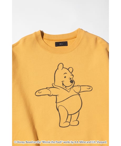 Disney / SWEAT TOP(プーさん)【WCJ-NA-049ORE09】