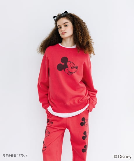Disney / SWEAT TOP(ミッキー)【WCJ-NA-020RD】