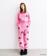 Disney / EMBROIDERY SWEAT PANTS(ミニー)【WCJ-TD-045PNK02】