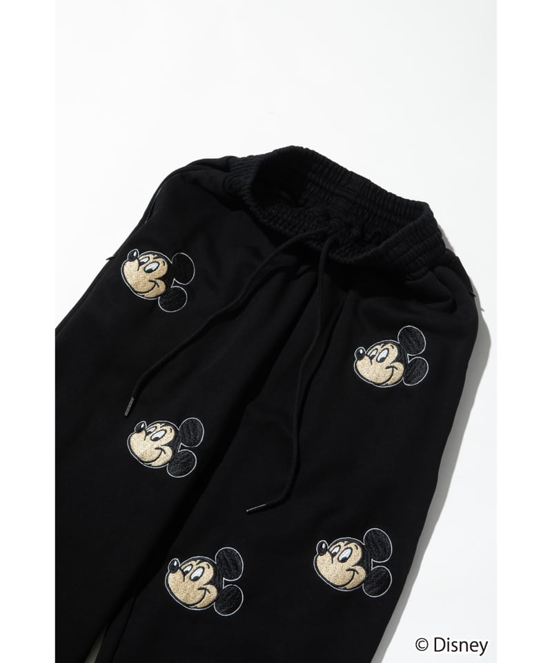 Disney / EMBROIDERY SWEAT PANTS(ミッキー)【WCJ-TD-04