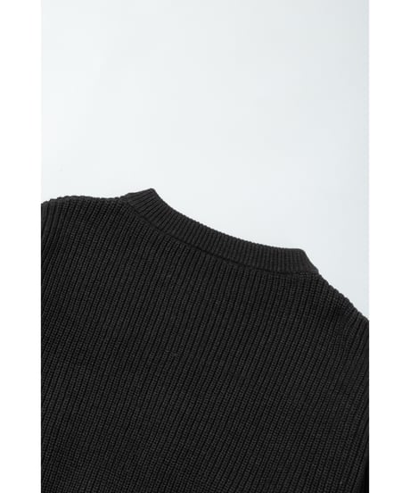 浅VネックニットTOPS【WCJ-MK-032DGY】