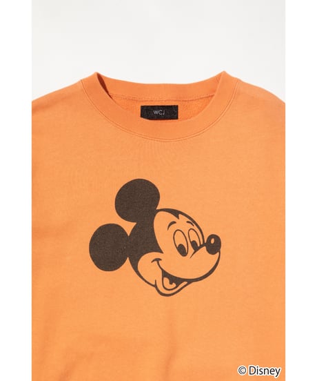Disney / SWEAT TOP(ミッキー)【WCJ-NA-020OR】