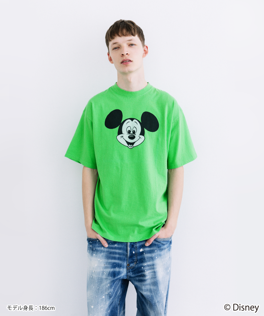 Disney / TEE(ミッキー)【WCJ-GC-050GRN01】 | WCJ OFFIC Disney / TEE(ミッキー)【WCJ-GC-050GRN01】 | WCJ OFFIC