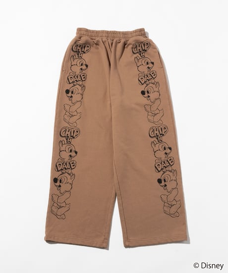 Disney / SWEAT PANTS(チップ＆デール)【WCJ-TD-053BRN08】※6月5日以降順次発送予定