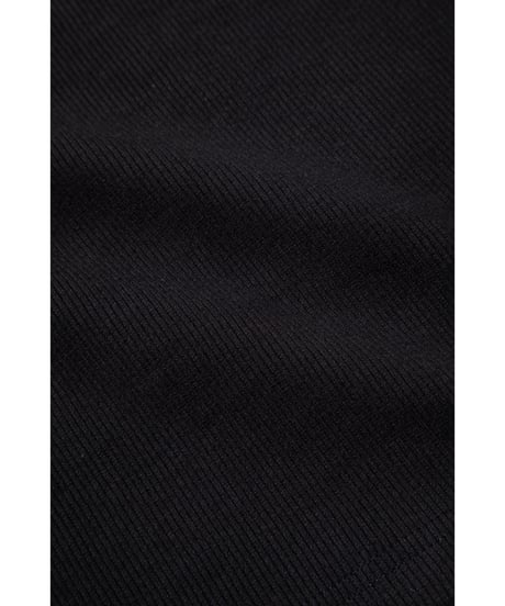 カップ付きリブタンクトップ【WCJ-PP-051BLK】