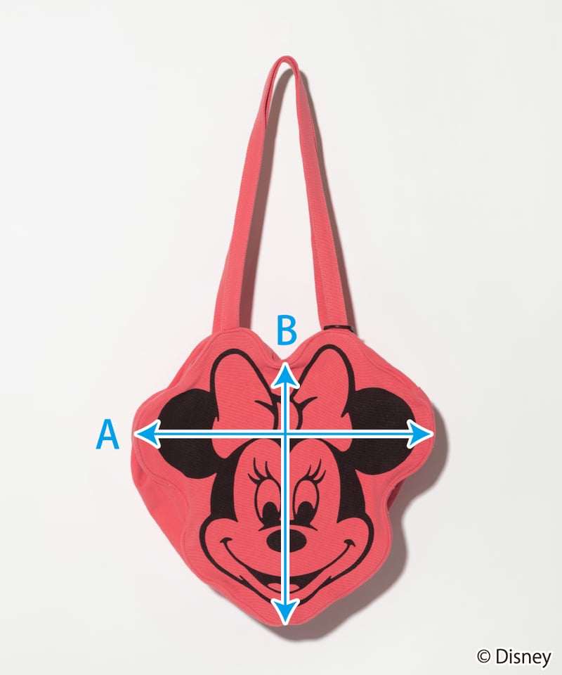 Disney / FACE DESIGN TOTE BAG(ミニー)【WCJ-GC-055RE