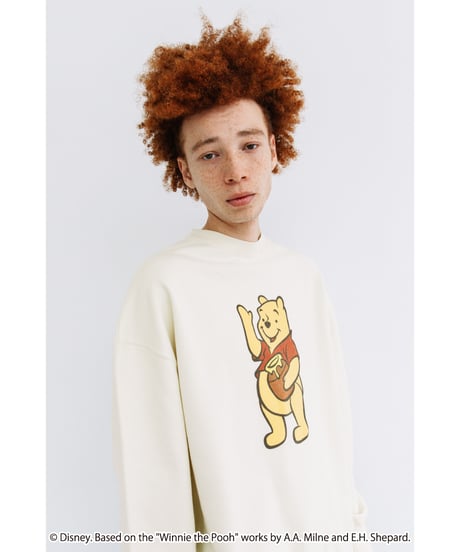 Disney / BIG SWEAT TOP(プーさん)【WCJ-NA-041IVO09】