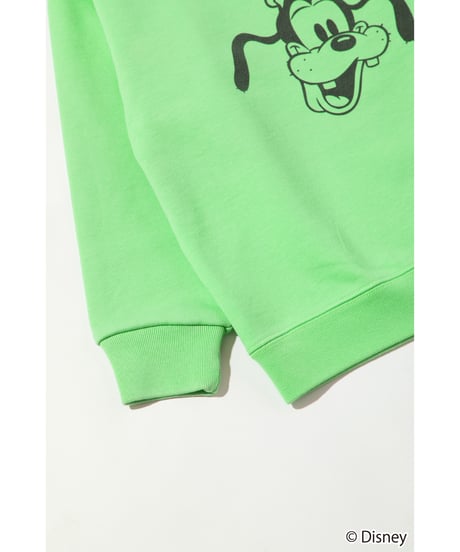 Disney / KIDS SWEAT TOP(グーフィー)【WCJ-TD-002GRN06】