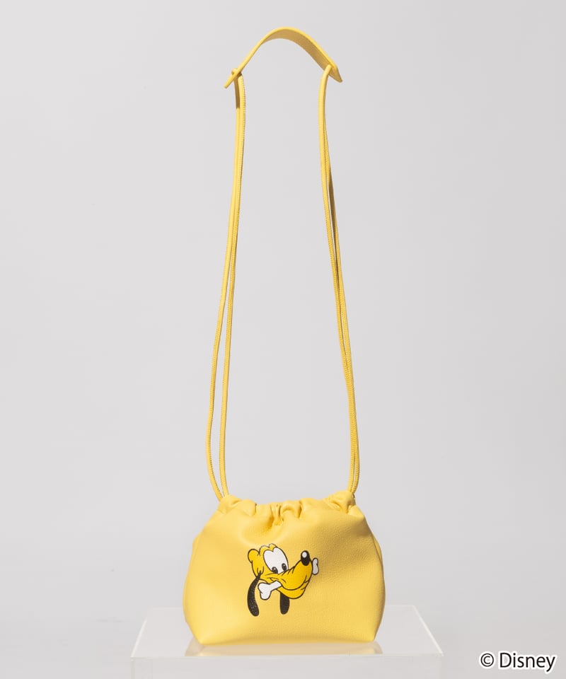 Disney / DRAWSTRING BAG(プルート)【WCJ-TD-052YEL07】※