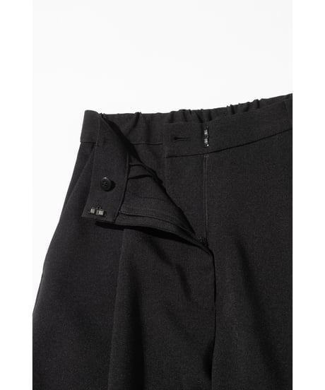 【速乾】【防シワ】ワンタックパンツ【WCJ-TC-143BLK】