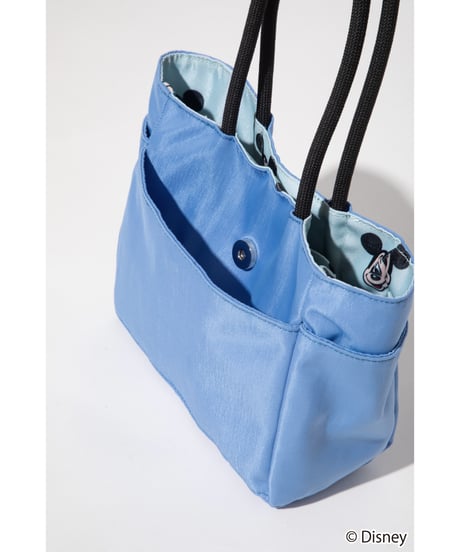 【撥水】Disney / REVERSIBLE TOTE BAG(S)(ミッキー)【WCJ-TD-013BLU-SAX01】