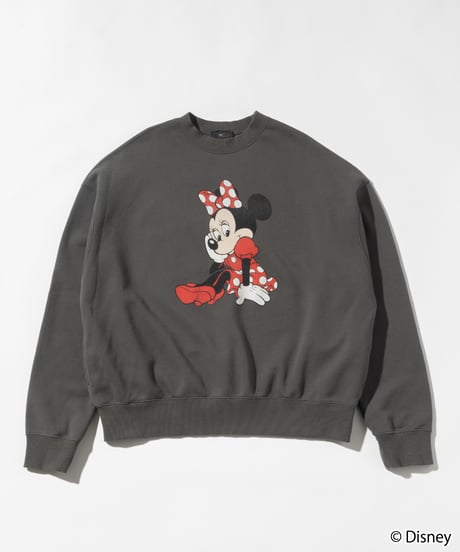 Disney / MINNIE SWEAT TOP【WCJ-TD-021DGY】