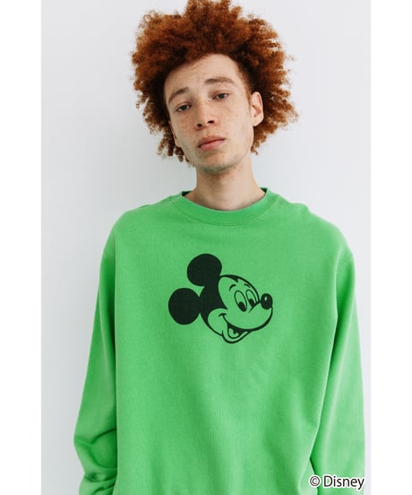 Disney / SWEAT TOP(ミッキー)【WCJ-NA-020GR】