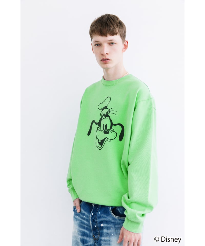 Disney / SWEAT TOP(グーフィー) wcj Disney / SWEAT TOP(グーフィー)【WCJ-TD-001GRN06】 | WC