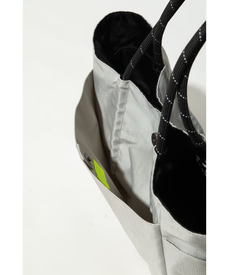 【撥水】リバーシブルトートバッグ【WCJ-TB-014BLK-GRY】